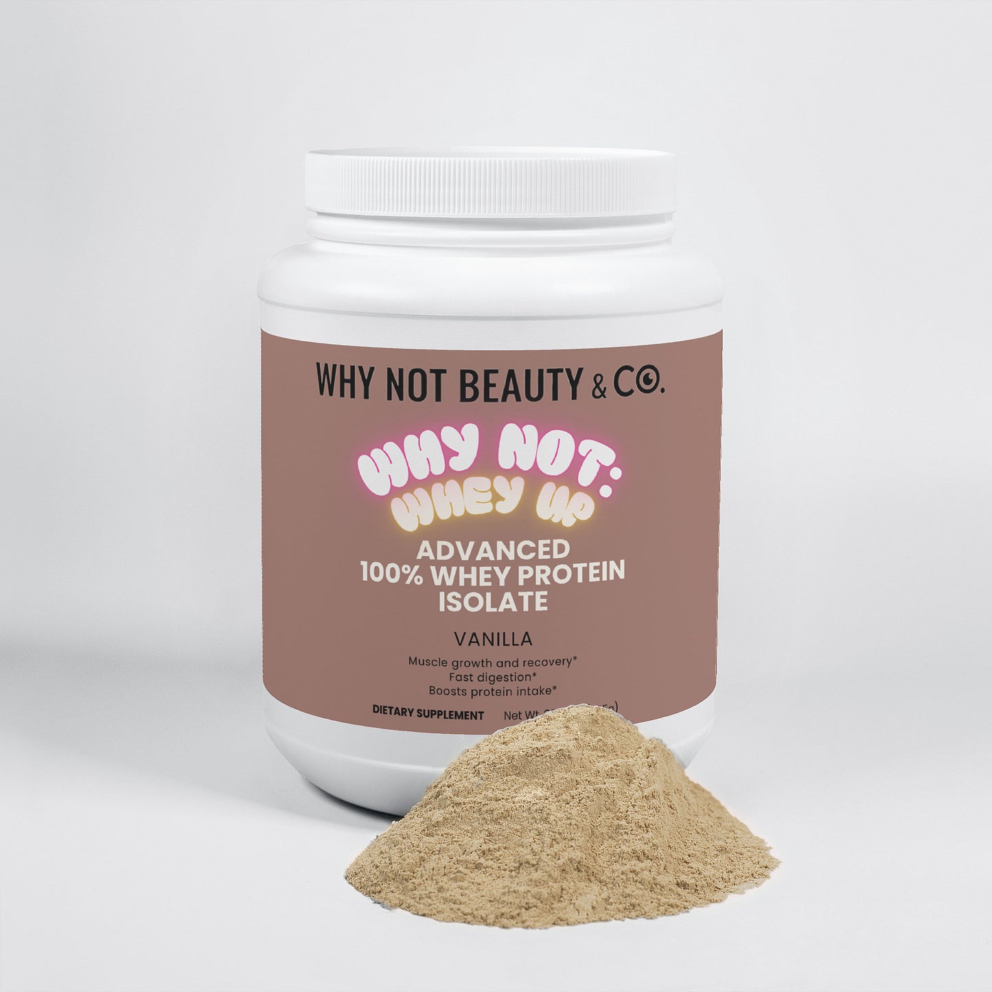 WHY NOT: WHEY UP 100% Whey Protein Isolate (Vanilla)