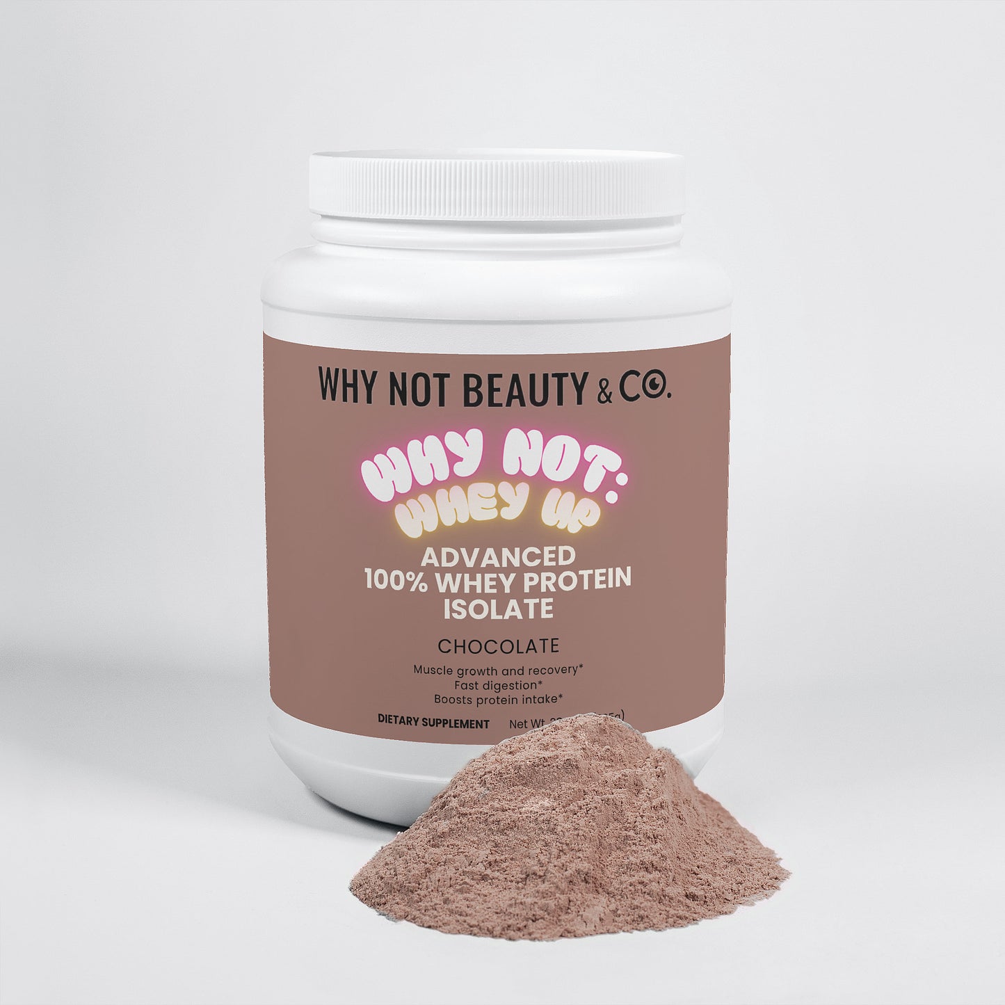 WHY NOT: WHEY UP Advanced 100% Whey Protein Isolate (Chocolate)
