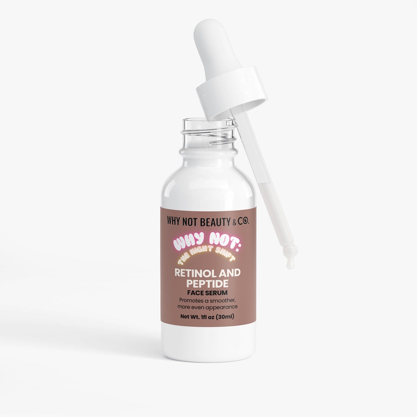 WHY NOT: THE NIGHT SHIFT Retinol and Peptide Face Serum