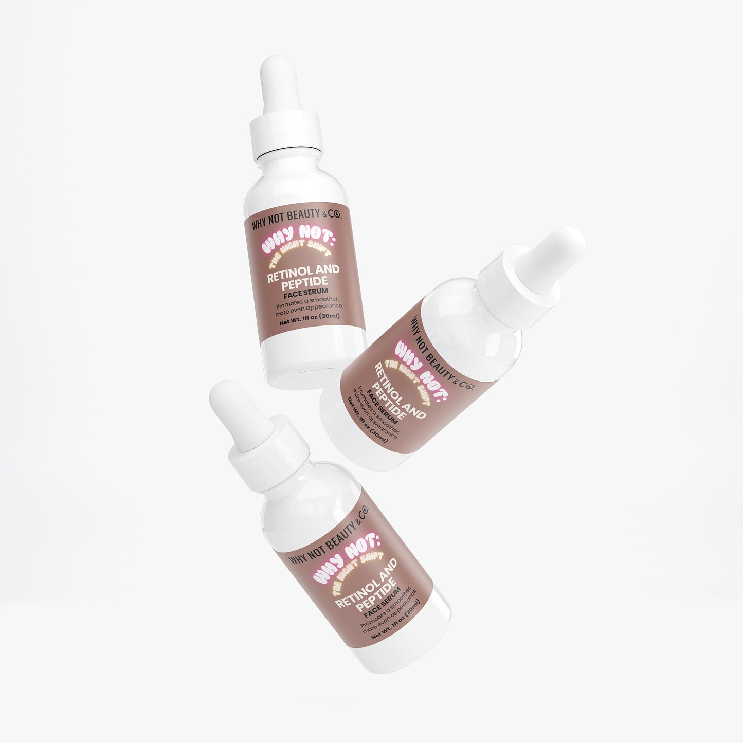 WHY NOT: THE NIGHT SHIFT Retinol and Peptide Face Serum
