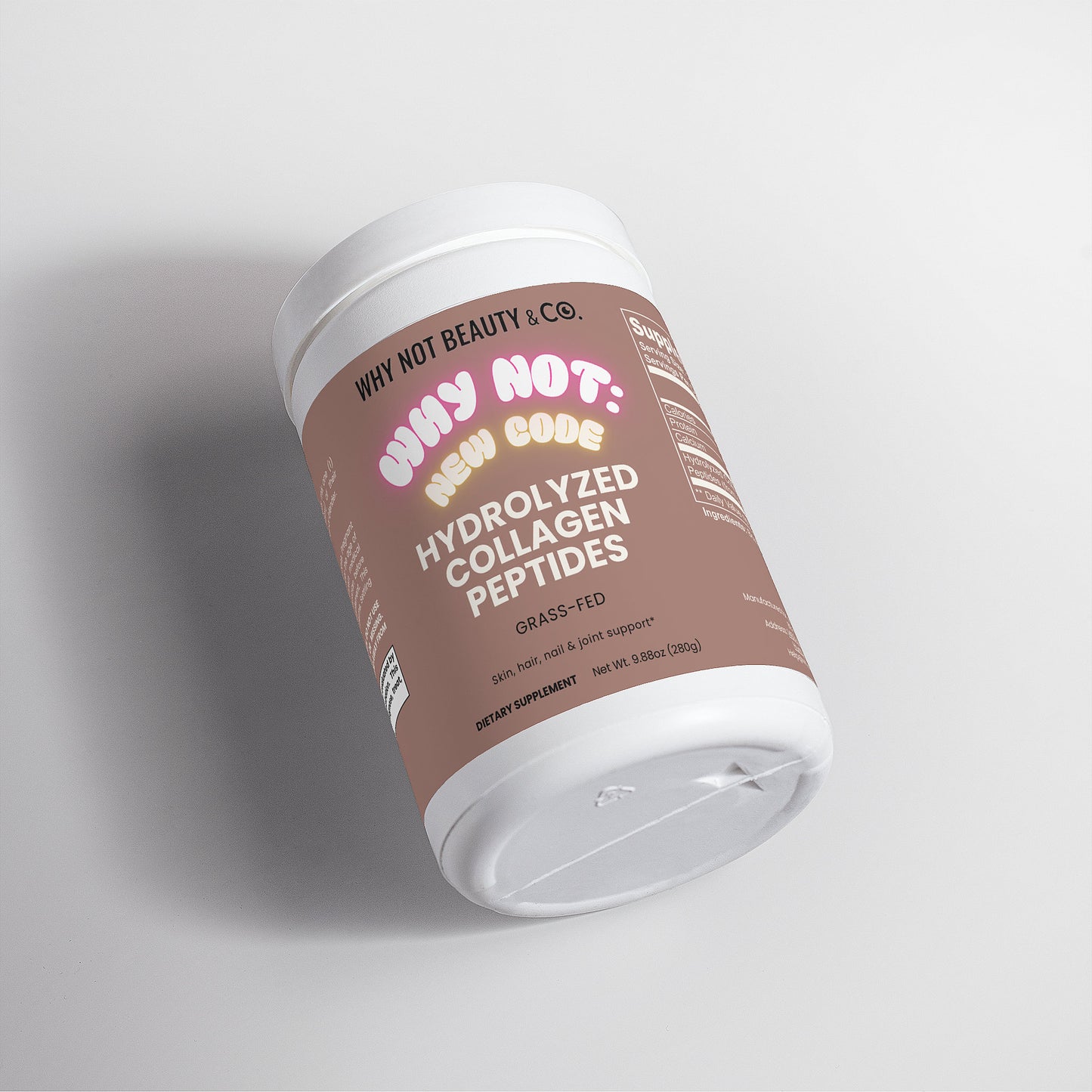 WHY NOT: NEW CODES Grass-Fed Hydrolyzed Collagen Peptides